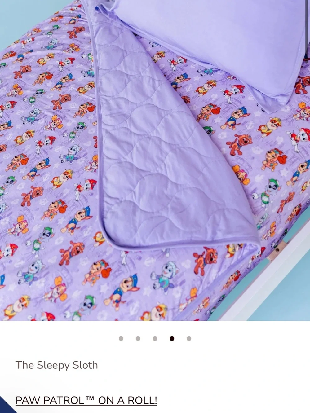 Paw Patrol On a Roll Toddler Blankie